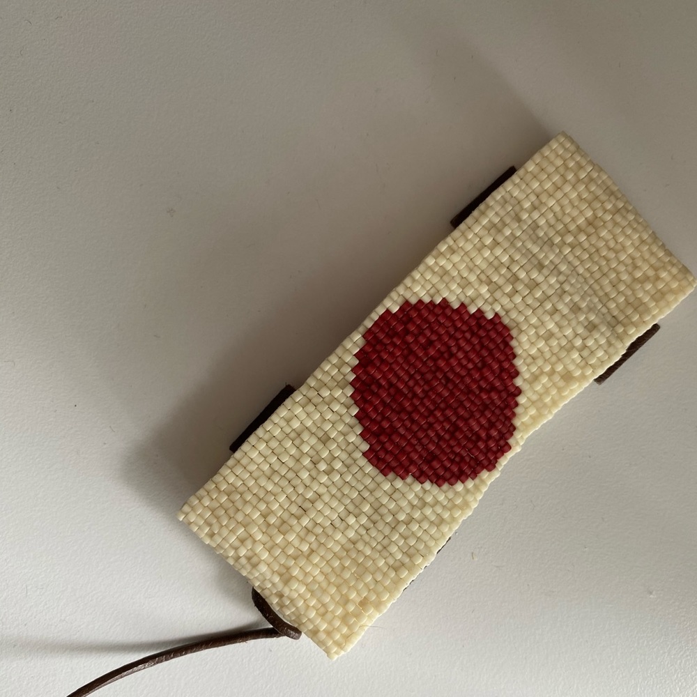 Chan Luu seed bead cuff bracelet